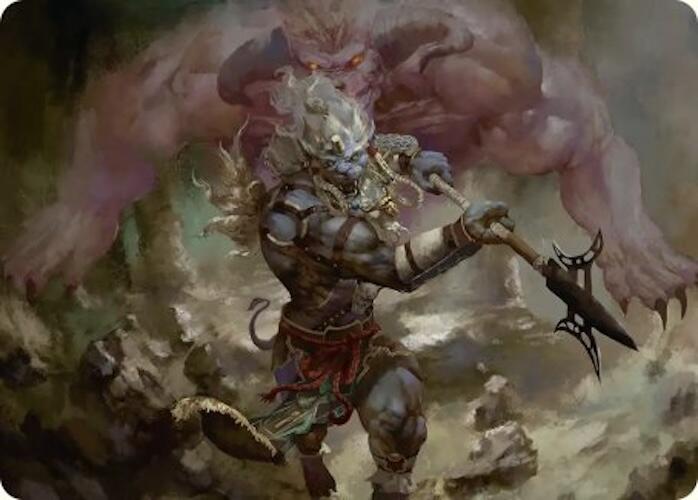 Kimahri, Valiant Guardian Art Card [FINAL FANTASY Art Series] | Lots Moore NSW