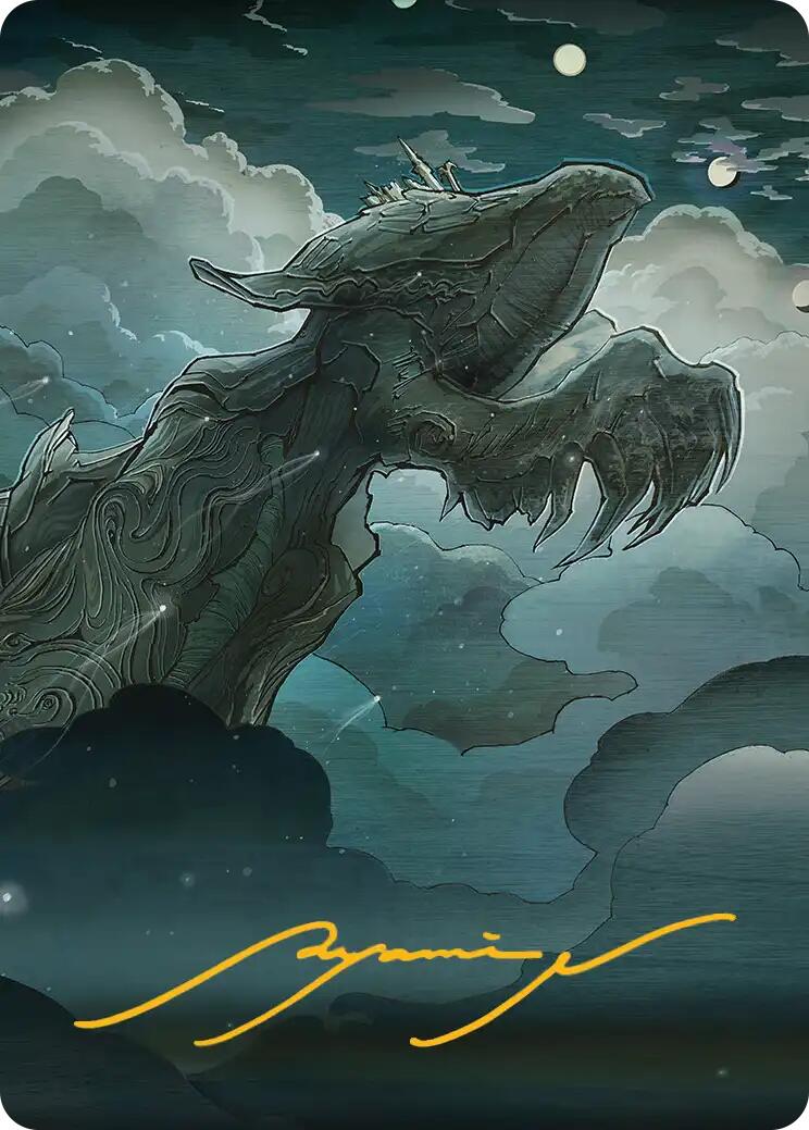 Sin, Spira's Punishment Art Card (Gold-Stamped Signature) [FINAL FANTASY Art Series] | Lots Moore NSW