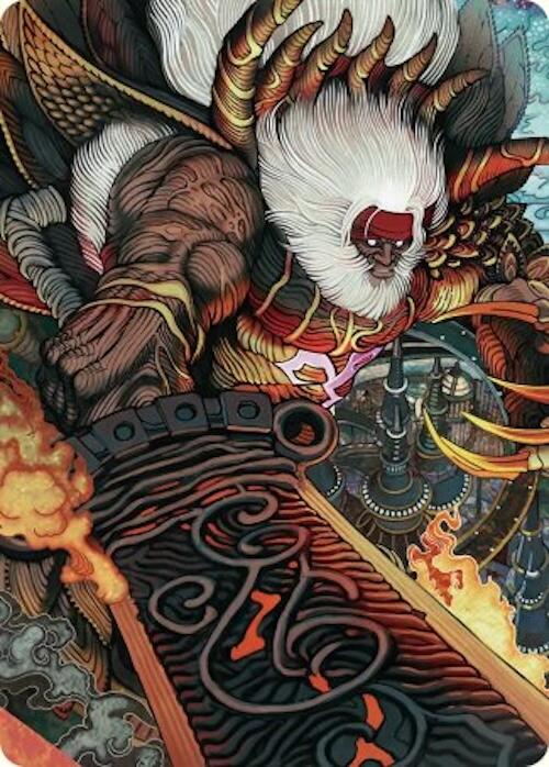 Braska's Final Aeon Art Card [FINAL FANTASY Art Series] | Lots Moore NSW