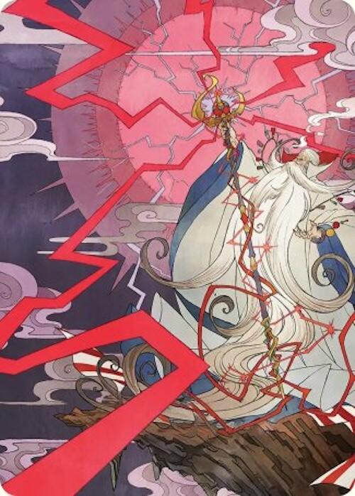 Summon: Esper Ramuh Art Card [FINAL FANTASY Art Series] | Lots Moore NSW