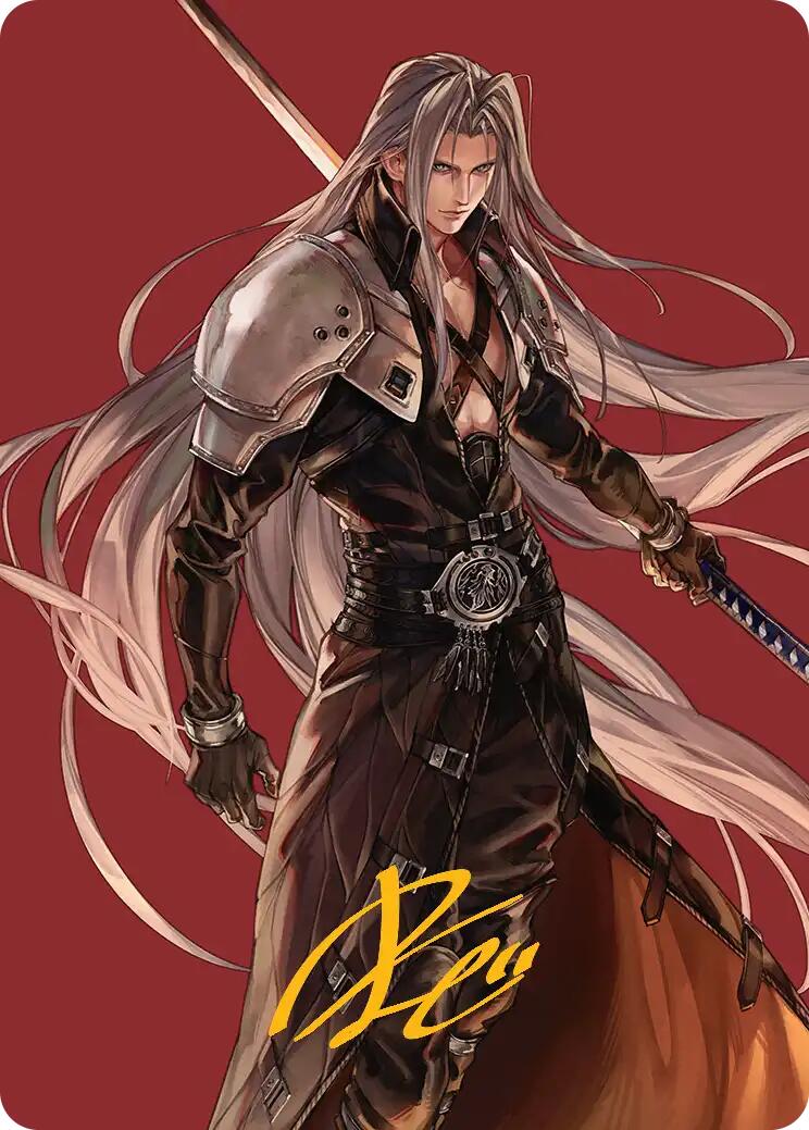 Sephiroth, Fabled SOLDIER Art Card (Gold-Stamped Signature) [FINAL FANTASY Art Series] | Lots Moore NSW