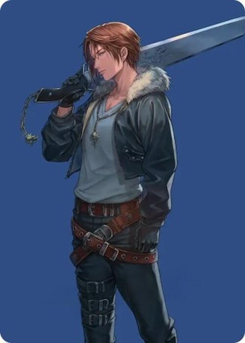 Squall, SeeD Mercenary Art Card [FINAL FANTASY Art Series] | Lots Moore NSW