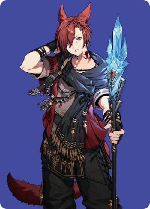 G'raha Tia, Scion Reborn Art Card (51) [FINAL FANTASY Art Series] | Lots Moore NSW