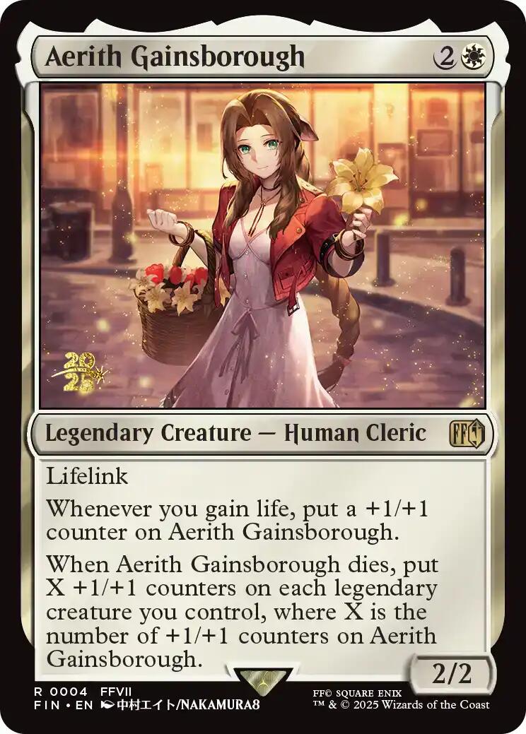 Aerith Gainsborough [FINAL FANTASY Prerelease Promo] | Lots Moore NSW