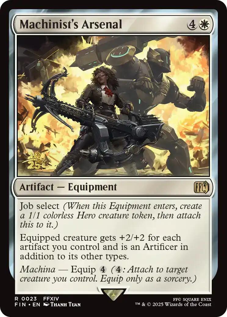Machinist's Arsenal [FINAL FANTASY Prerelease Promo] | Lots Moore NSW