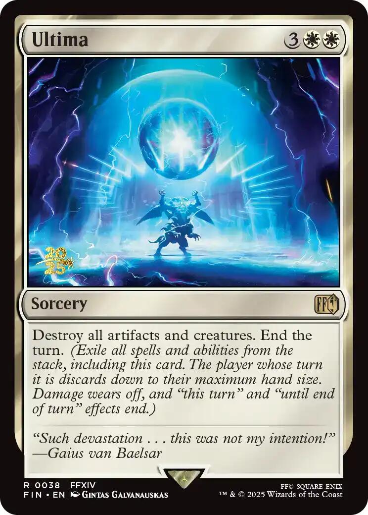 Ultima [FINAL FANTASY Prerelease Promo] | Lots Moore NSW