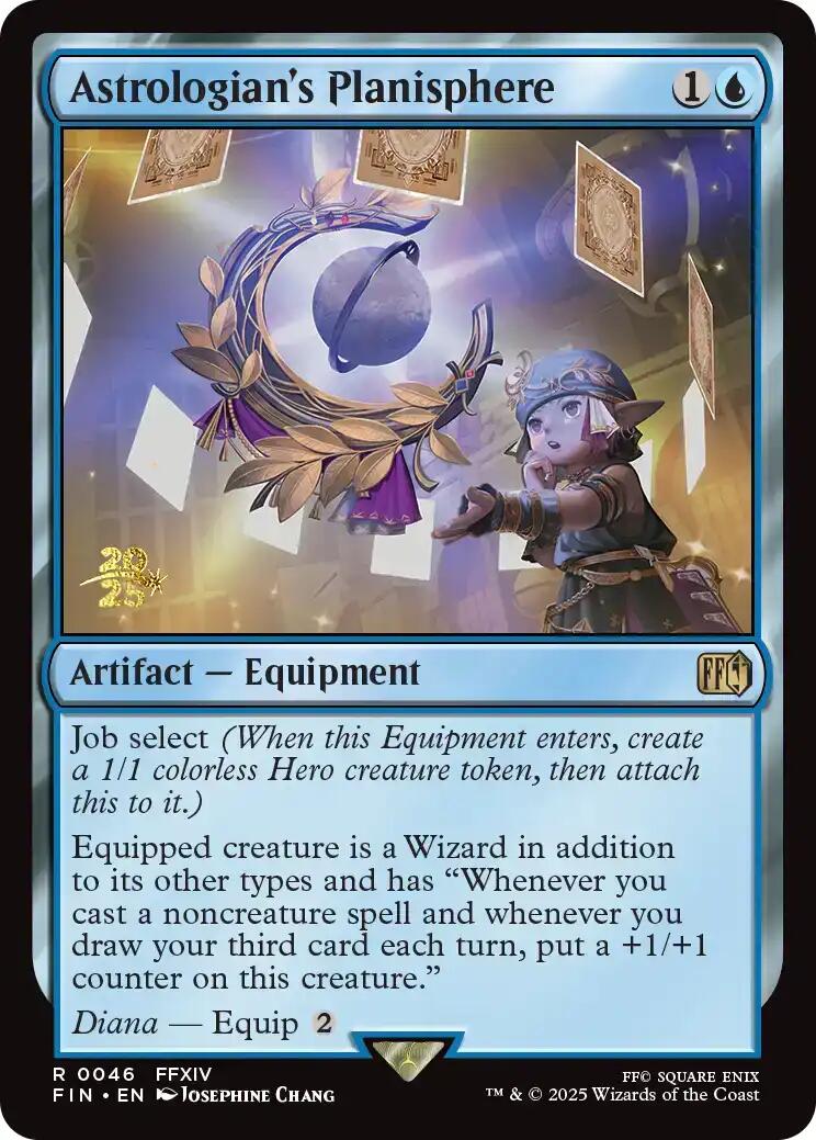 Astrologian's Planisphere [FINAL FANTASY Prerelease Promo] | Lots Moore NSW