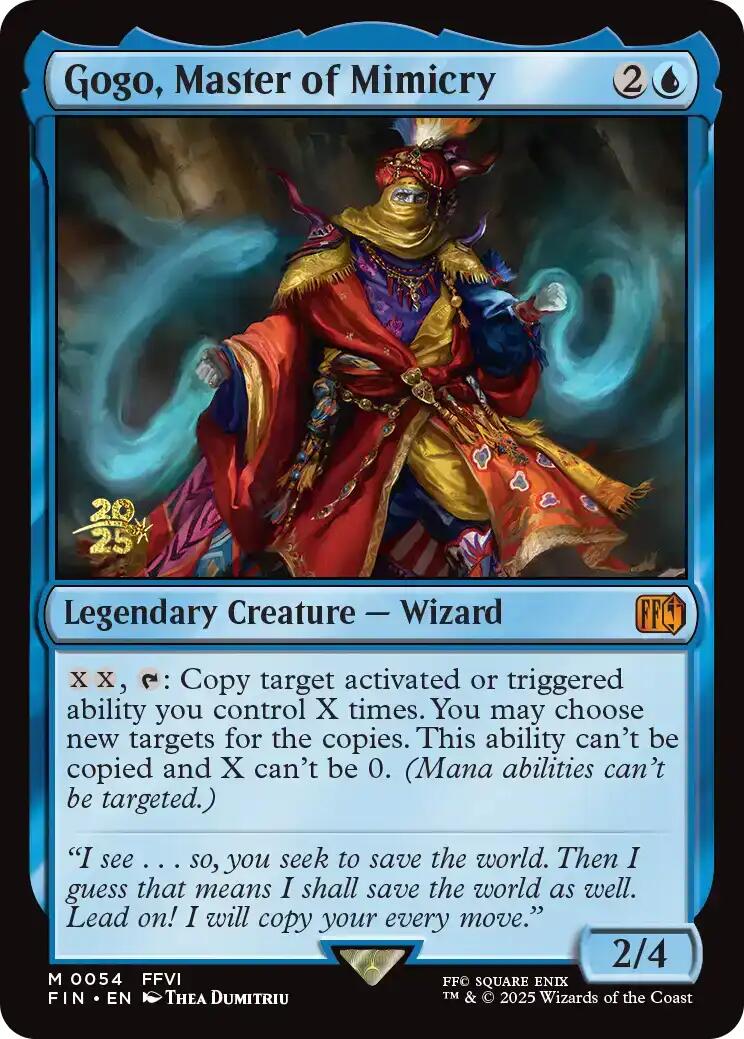 Gogo, Master of Mimicry [FINAL FANTASY Prerelease Promo] | Lots Moore NSW