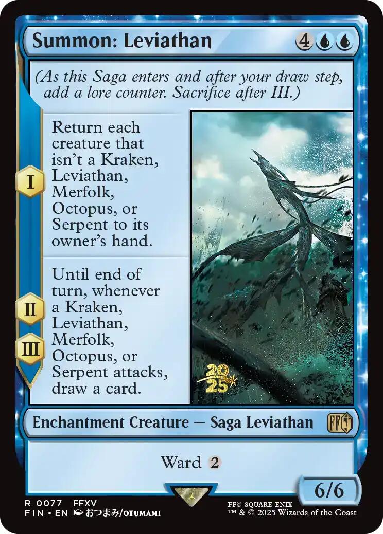 Summon: Leviathan [FINAL FANTASY Prerelease Promo] | Lots Moore NSW