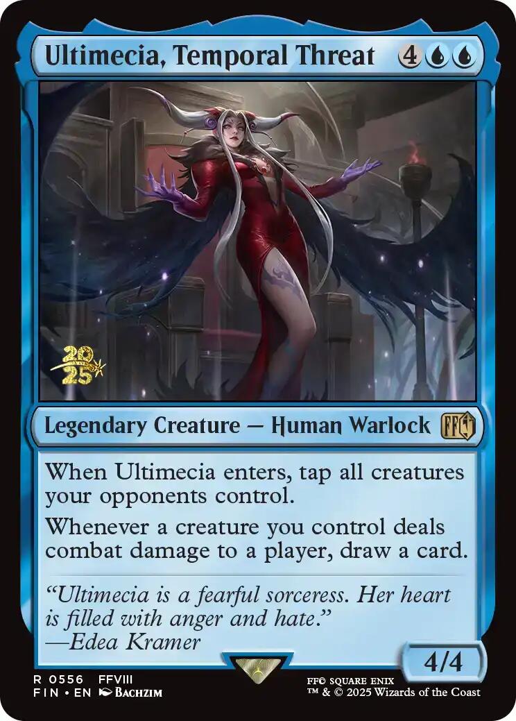 Ultimecia, Temporal Threat [FINAL FANTASY Prerelease Promo] | Lots Moore NSW
