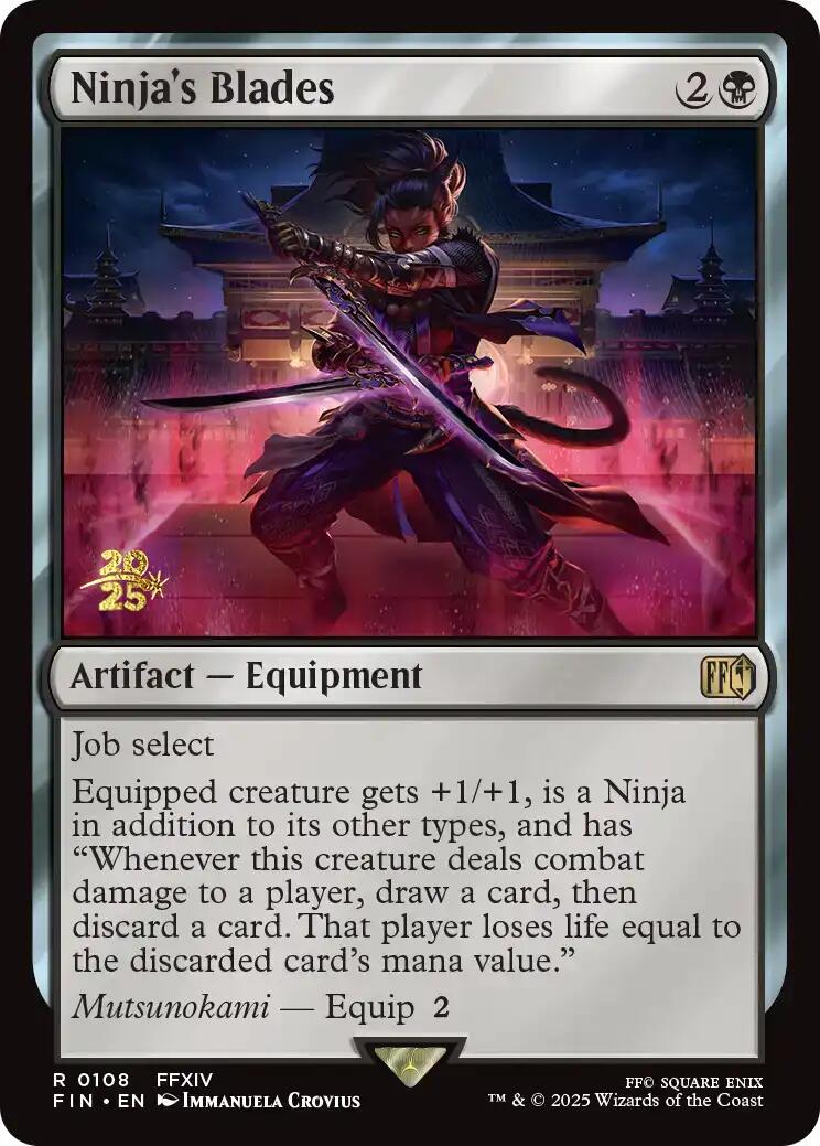 Ninja's Blades [FINAL FANTASY Prerelease Promo] | Lots Moore NSW