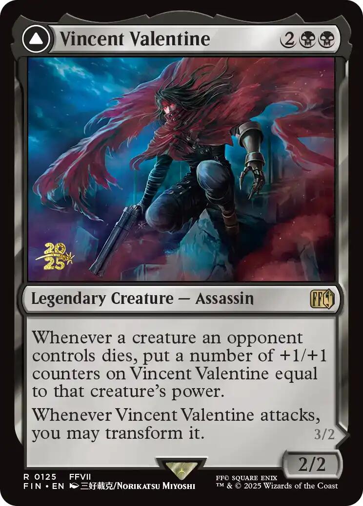 Vincent Valentine // Galian Beast [FINAL FANTASY Prerelease Promo] | Lots Moore NSW