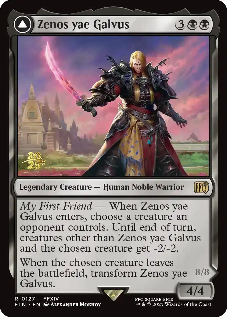 Zenos yae Galvus // Shinryu, Transcendent Rival [FINAL FANTASY Prerelease Promo] | Lots Moore NSW