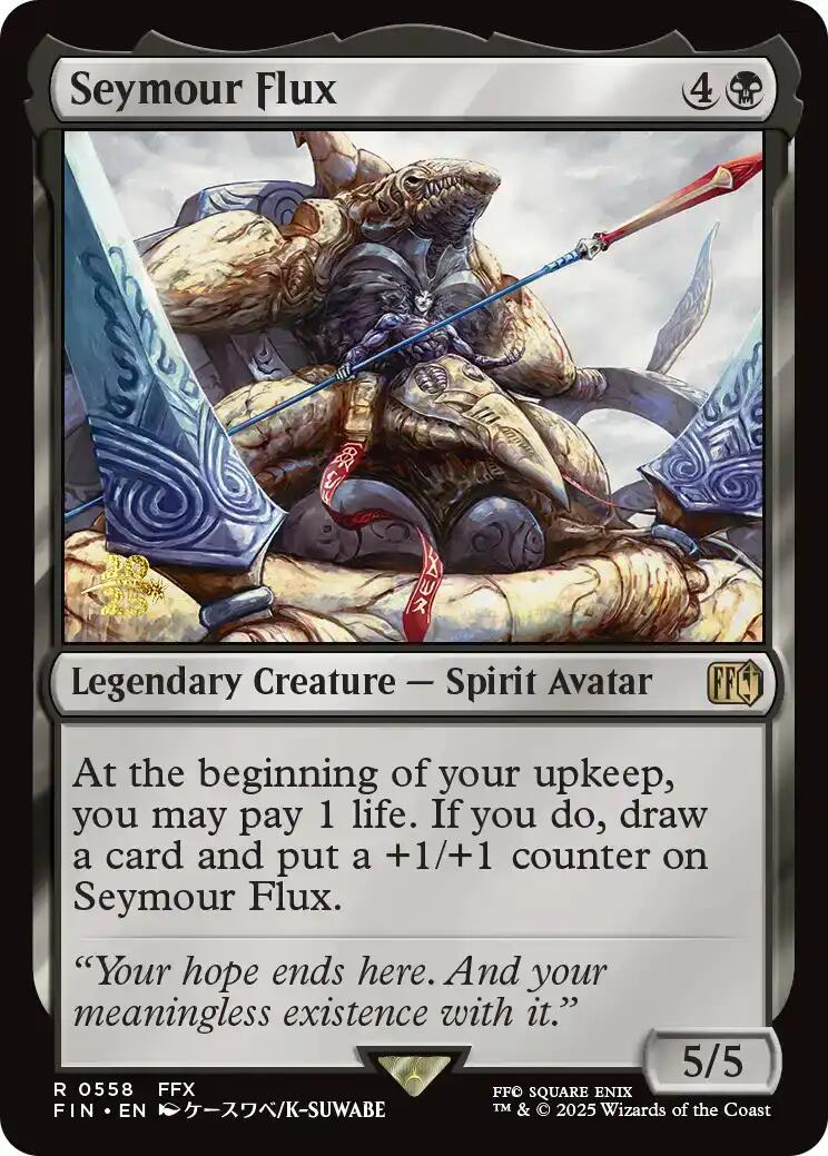 Seymour Flux [FINAL FANTASY Prerelease Promo] | Lots Moore NSW