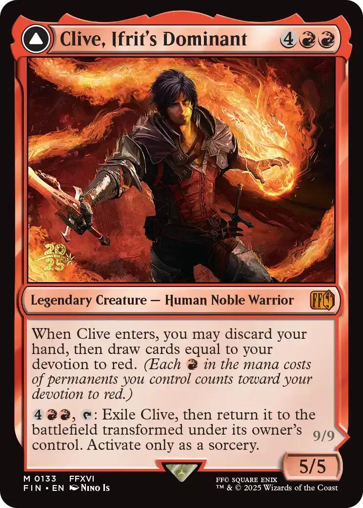Clive, Ifrit's Dominant [FINAL FANTASY Prerelease Promo] | Lots Moore NSW