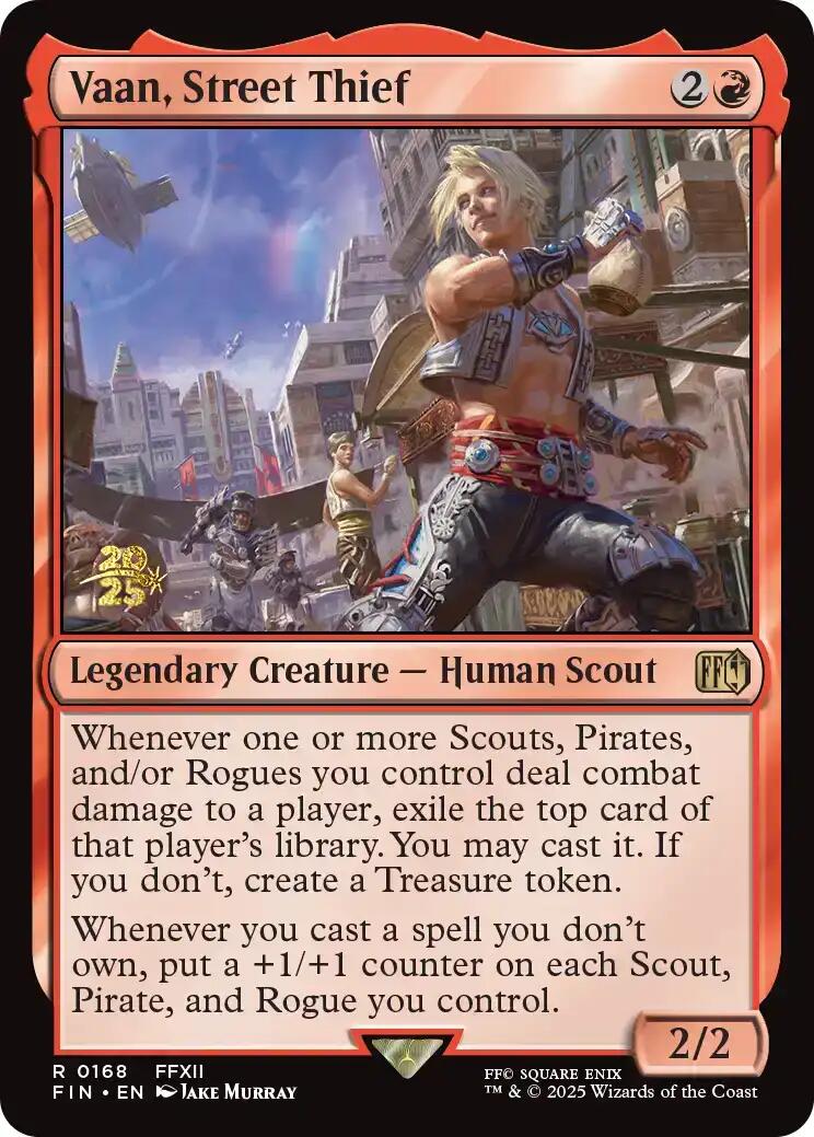 Vaan, Street Thief [FINAL FANTASY Prerelease Promo] | Lots Moore NSW