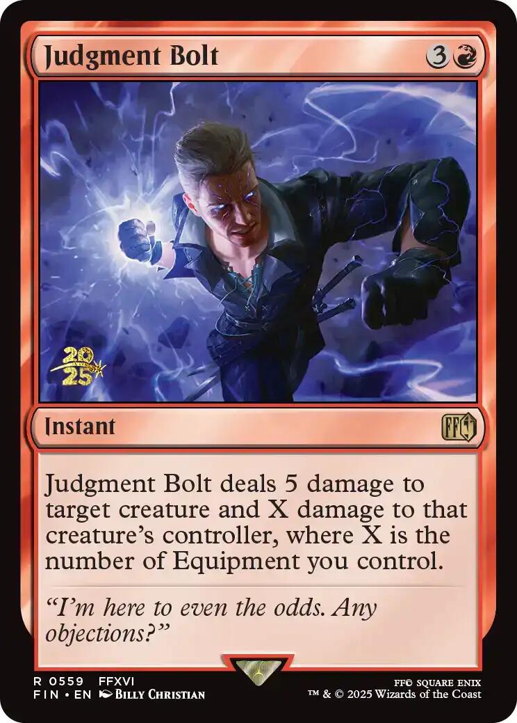 Judgment Bolt [FINAL FANTASY Prerelease Promo] | Lots Moore NSW