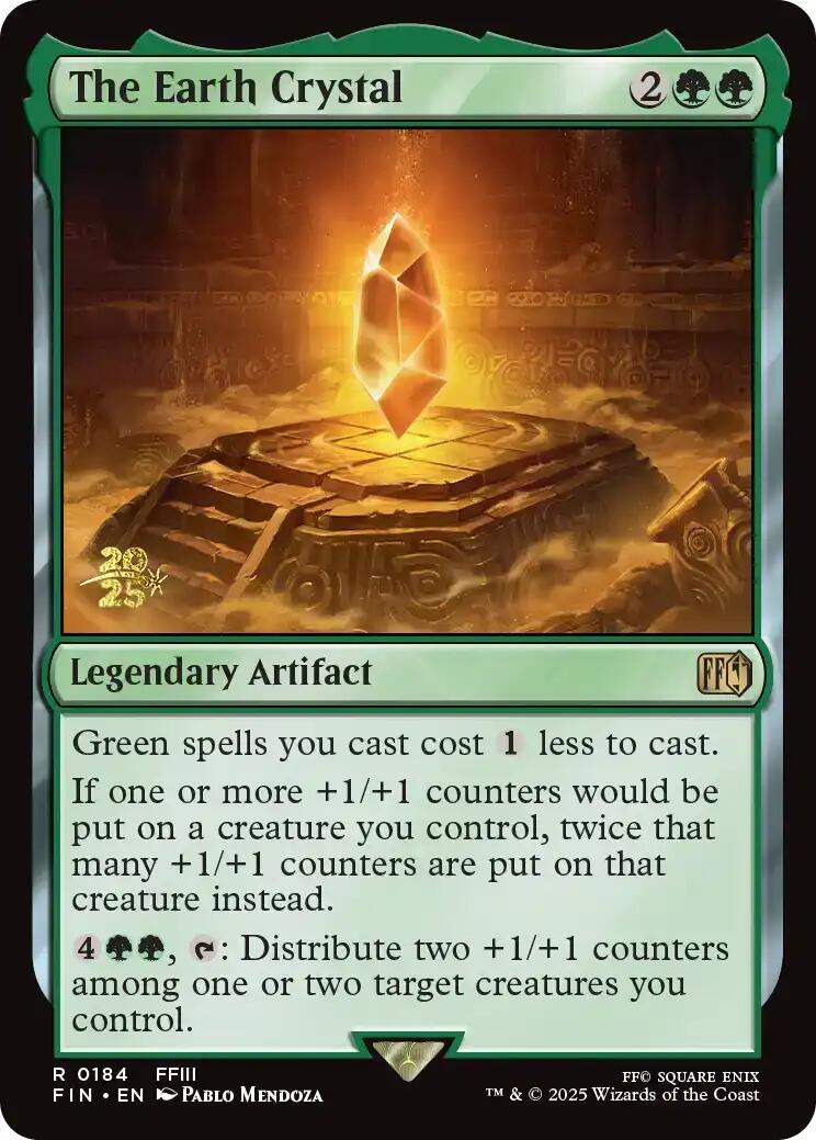 The Earth Crystal [FINAL FANTASY Prerelease Promo] | Lots Moore NSW