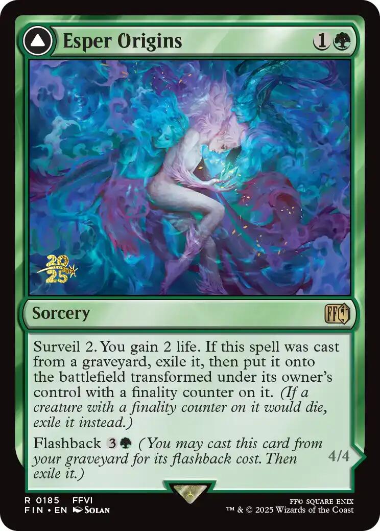 Esper Origins // Summon: Esper Maduin [FINAL FANTASY Prerelease Promo] | Lots Moore NSW