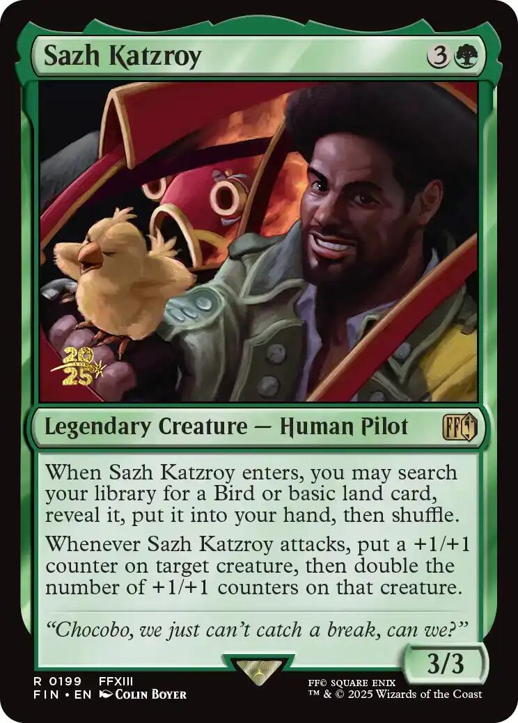 Sazh Katzroy [FINAL FANTASY Prerelease Promo] | Lots Moore NSW