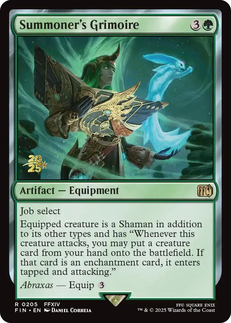 Summoner's Grimoire [FINAL FANTASY Prerelease Promo] | Lots Moore NSW