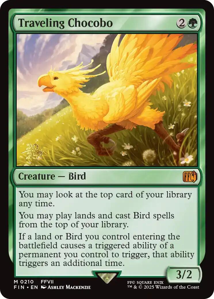 Traveling Chocobo [FINAL FANTASY Prerelease Promo] | Lots Moore NSW