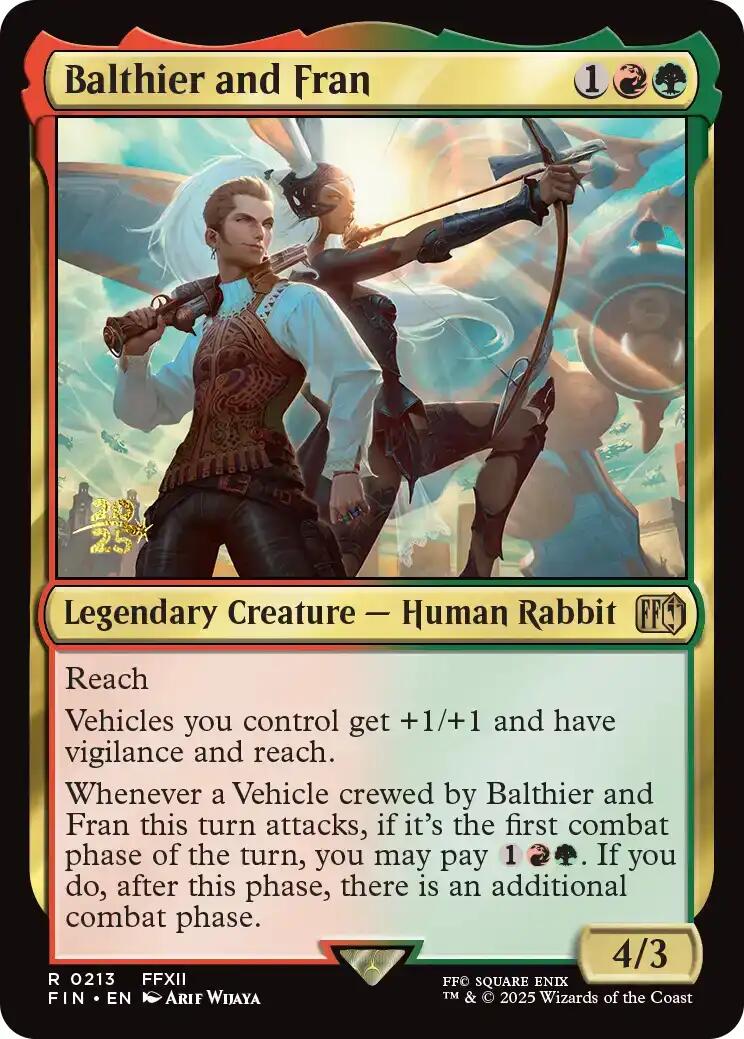 Balthier and Fran [FINAL FANTASY Prerelease Promo] | Lots Moore NSW