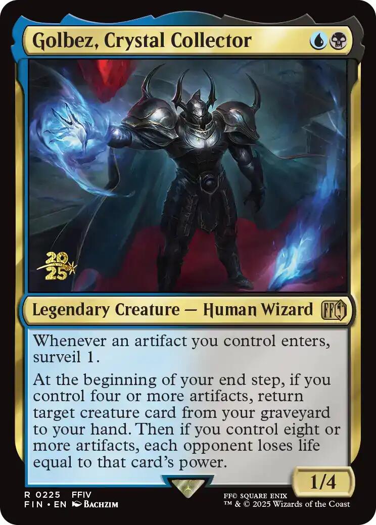 Golbez, Crystal Collector [FINAL FANTASY Prerelease Promo] | Lots Moore NSW