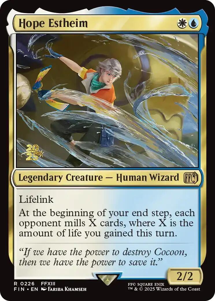 Hope Estheim [FINAL FANTASY Prerelease Promo] | Lots Moore NSW