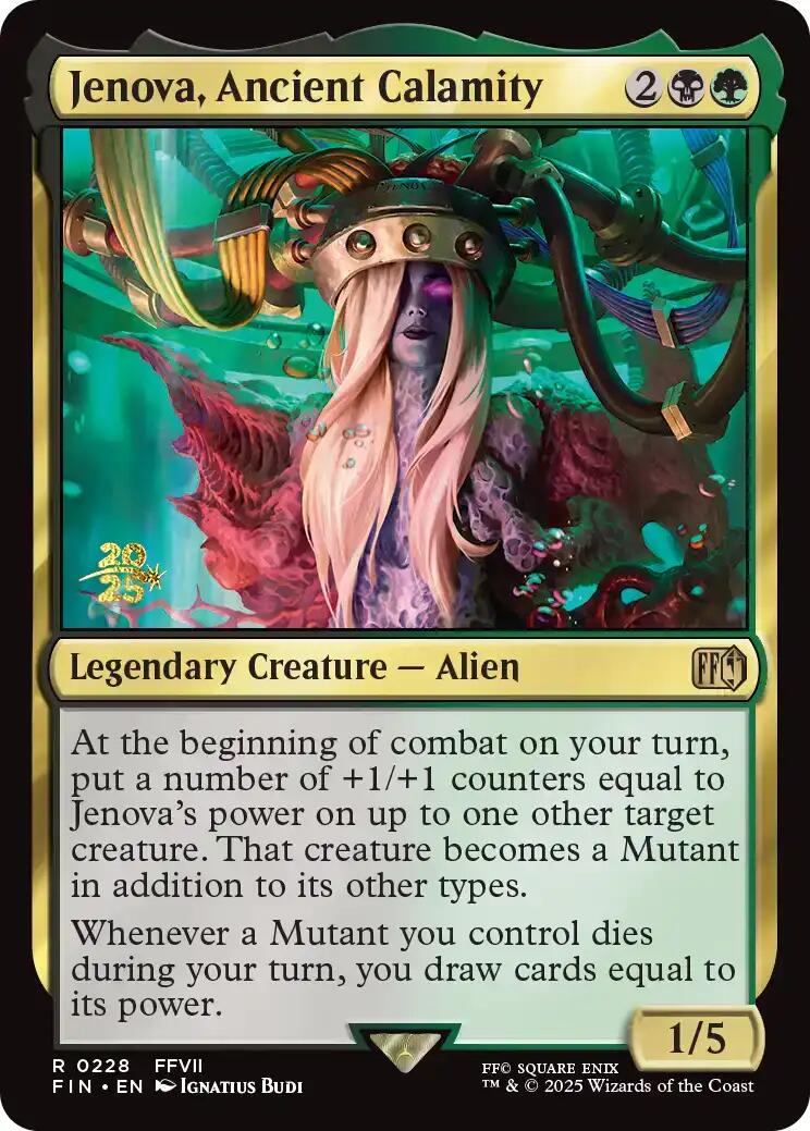 Jenova, Ancient Calamity [FINAL FANTASY Prerelease Promo] | Lots Moore NSW