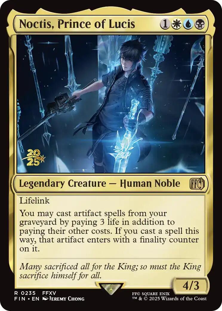 Noctis, Prince of Lucis [FINAL FANTASY Prerelease Promo] | Lots Moore NSW