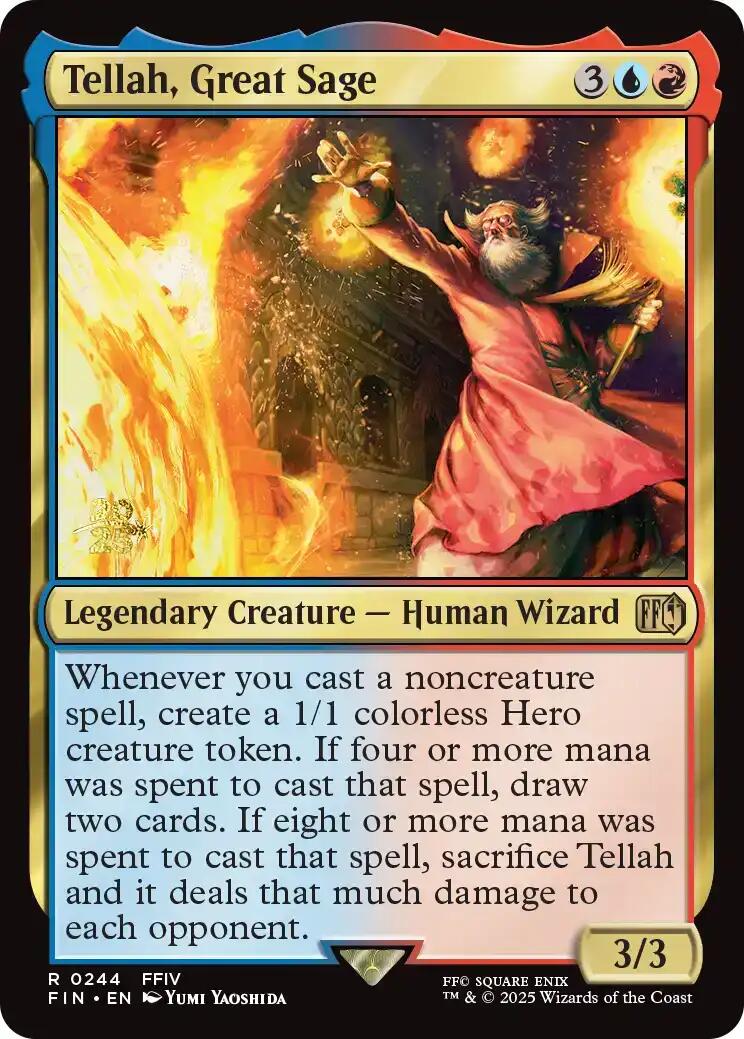 Tellah, Great Sage [FINAL FANTASY Prerelease Promo] | Lots Moore NSW