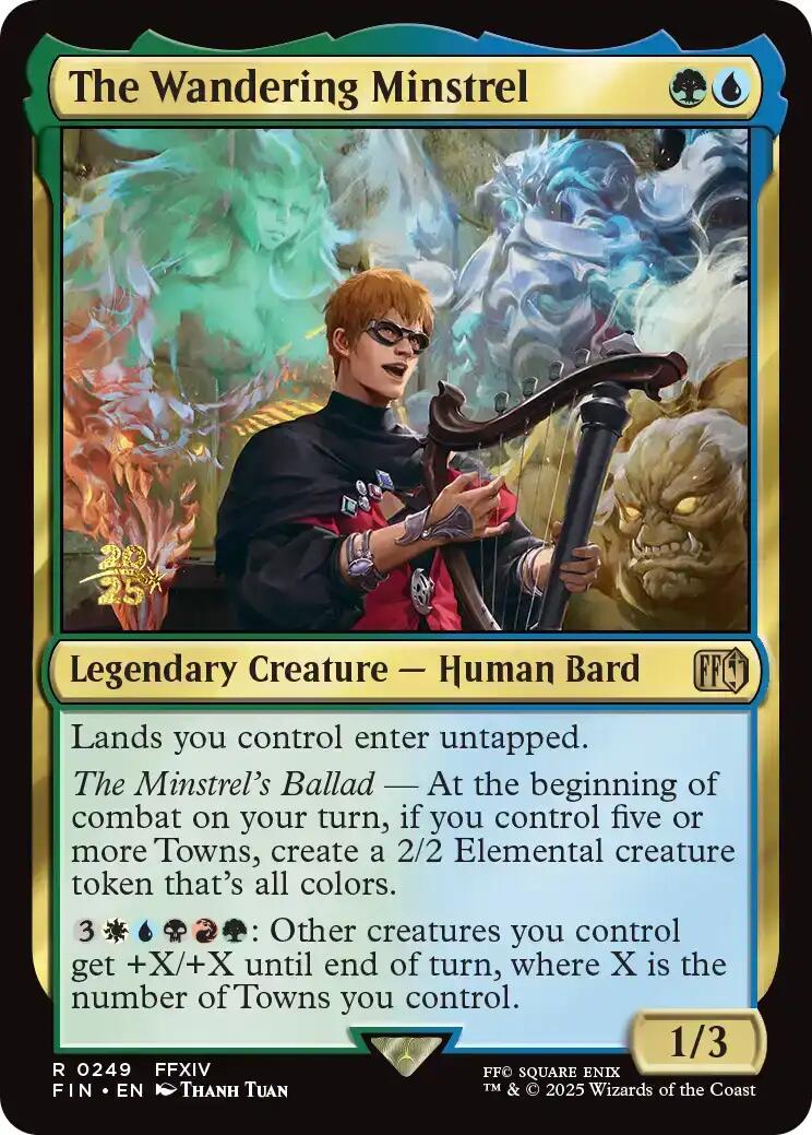 The Wandering Minstrel [FINAL FANTASY Prerelease Promo] | Lots Moore NSW