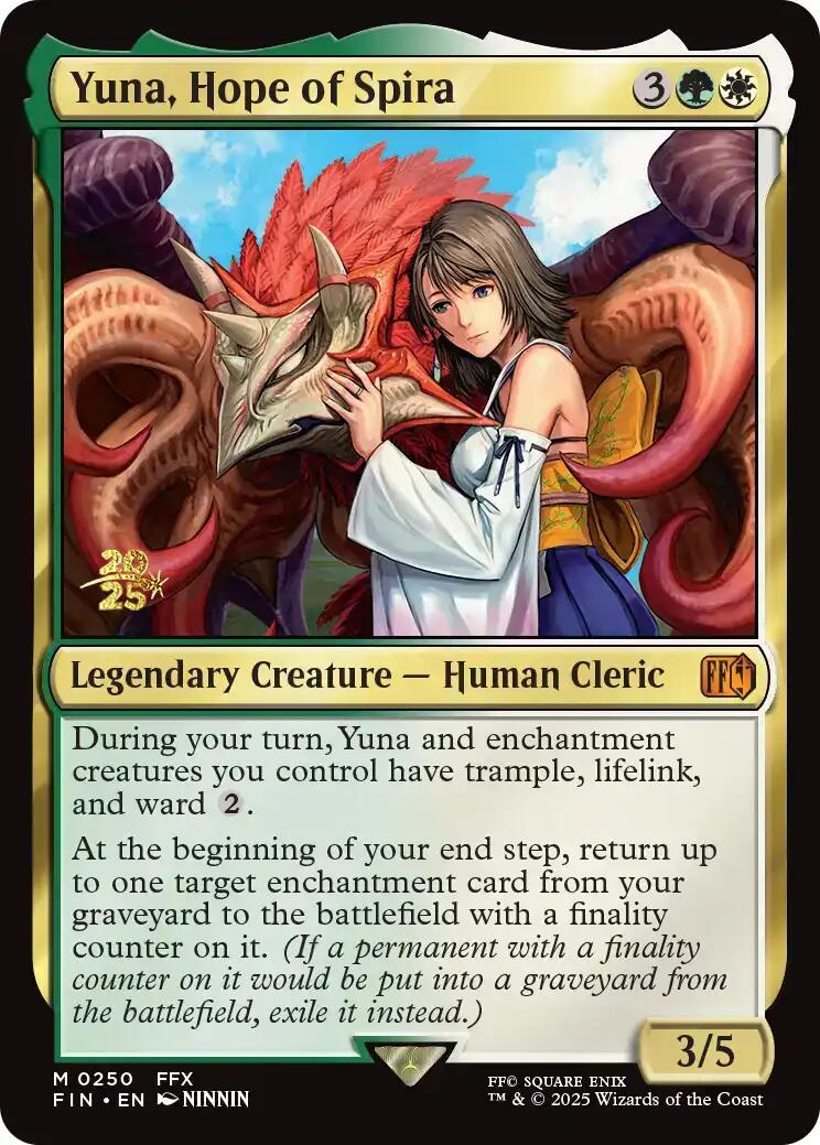 Yuna, Hope of Spira [FINAL FANTASY Prerelease Promo] | Lots Moore NSW