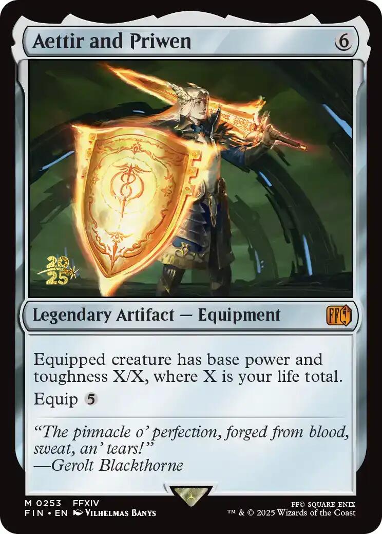 Aettir and Priwen [FINAL FANTASY Prerelease Promo] | Lots Moore NSW