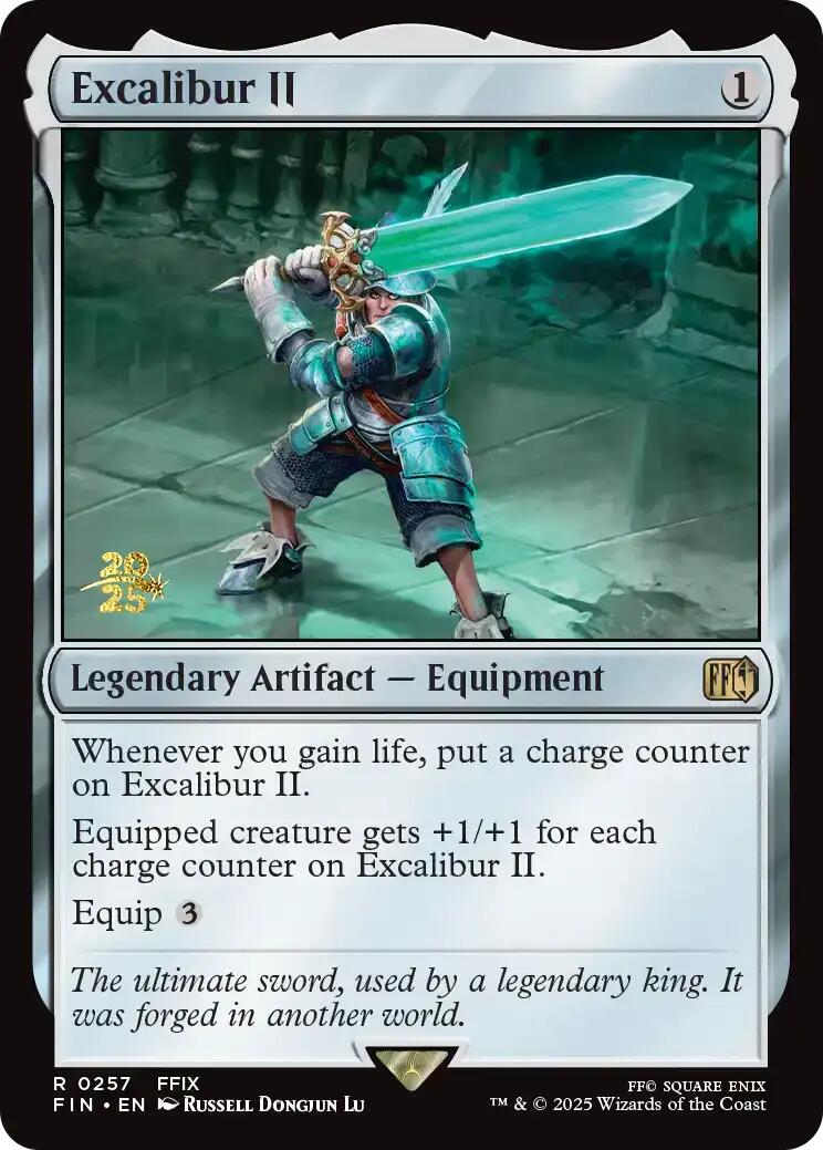 Excalibur II [FINAL FANTASY Prerelease Promo] | Lots Moore NSW