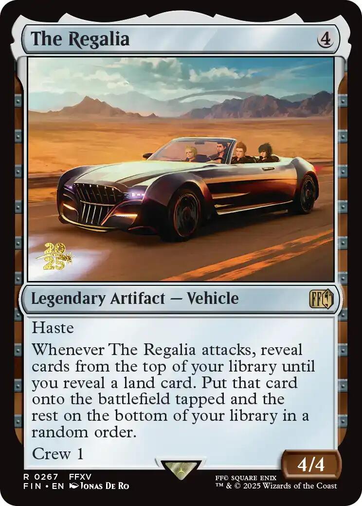 The Regalia [FINAL FANTASY Prerelease Promo] | Lots Moore NSW