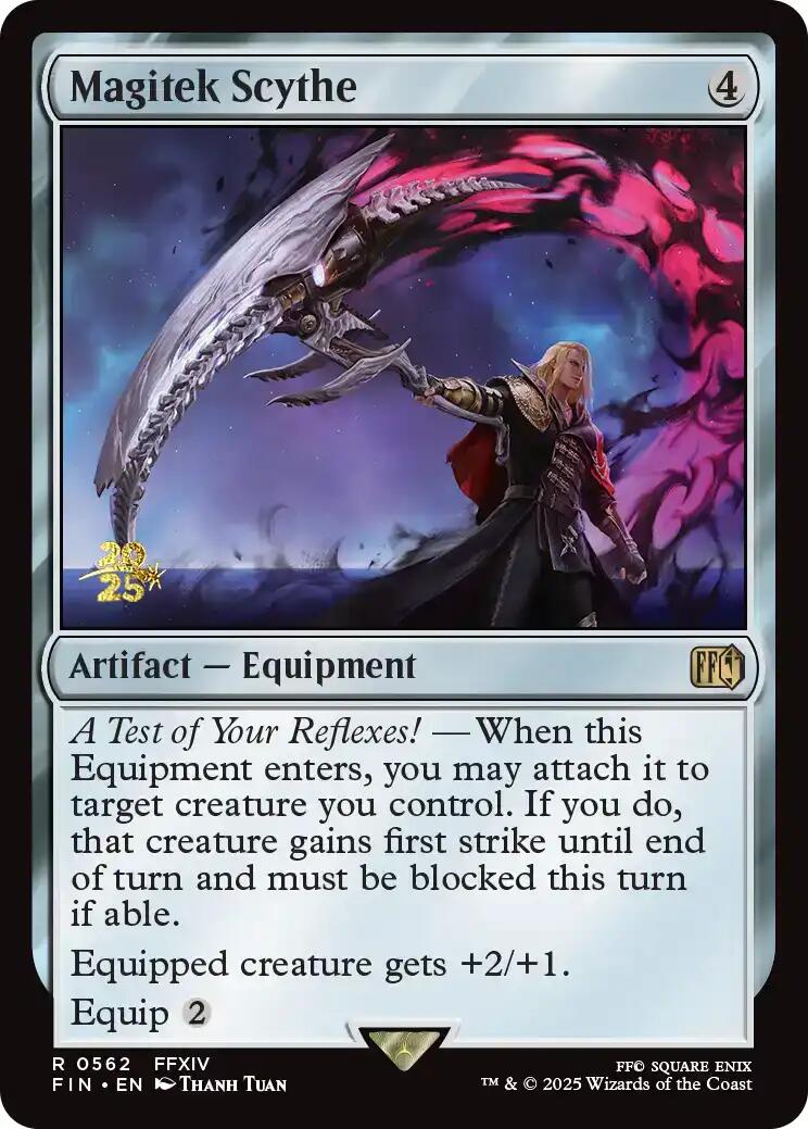 Magitek Scythe [FINAL FANTASY Prerelease Promo] | Lots Moore NSW