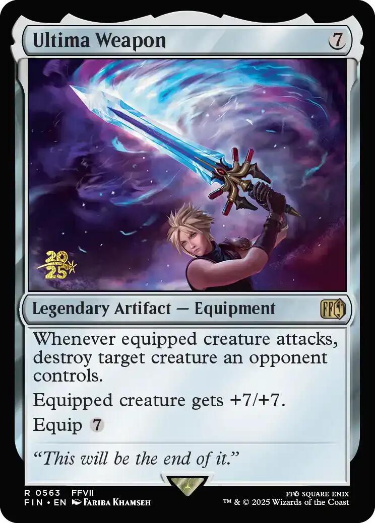 Ultima Weapon [FINAL FANTASY Prerelease Promo] | Lots Moore NSW