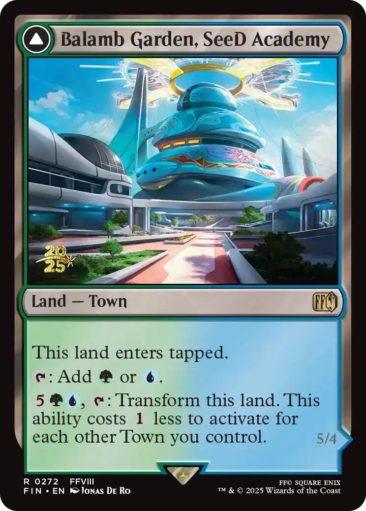 Balamb Garden, SeeD Academy // Balamb Garden, Airborne [FINAL FANTASY Prerelease Promo] | Lots Moore NSW