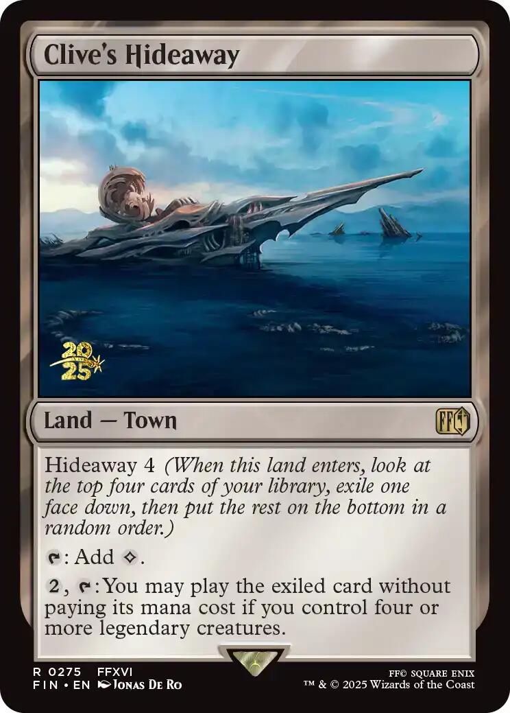 Clive's Hideaway [FINAL FANTASY Prerelease Promo] | Lots Moore NSW