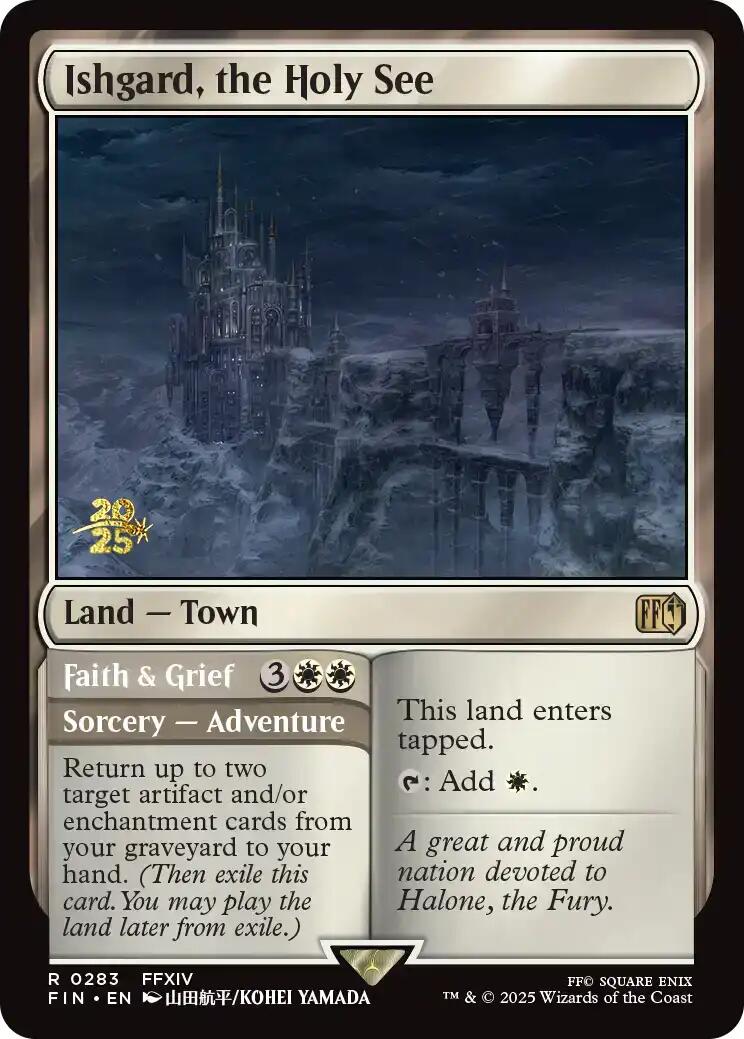 Ishgard, the Holy See [FINAL FANTASY Prerelease Promo] | Lots Moore NSW