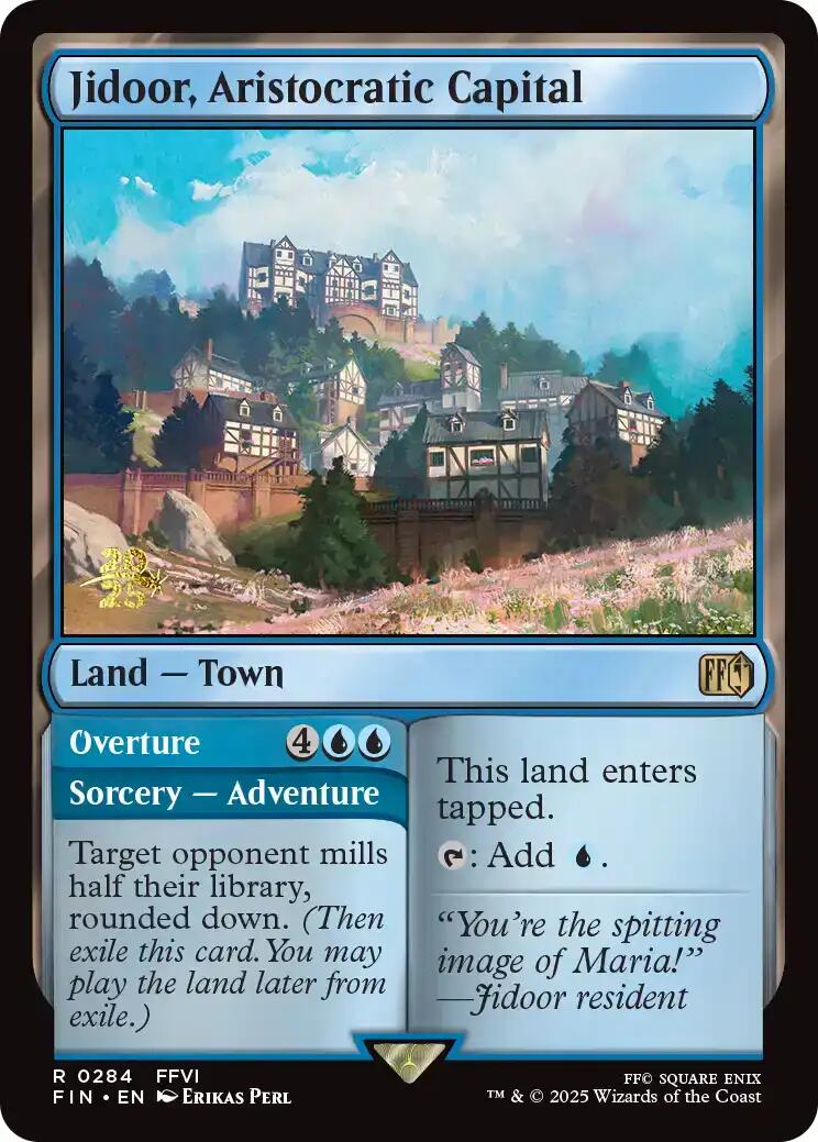 Jidoor, Aristocratic Capital [FINAL FANTASY Prerelease Promo] | Lots Moore NSW