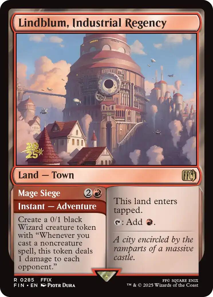 Lindblum, Industrial Regency [FINAL FANTASY Prerelease Promo] | Lots Moore NSW