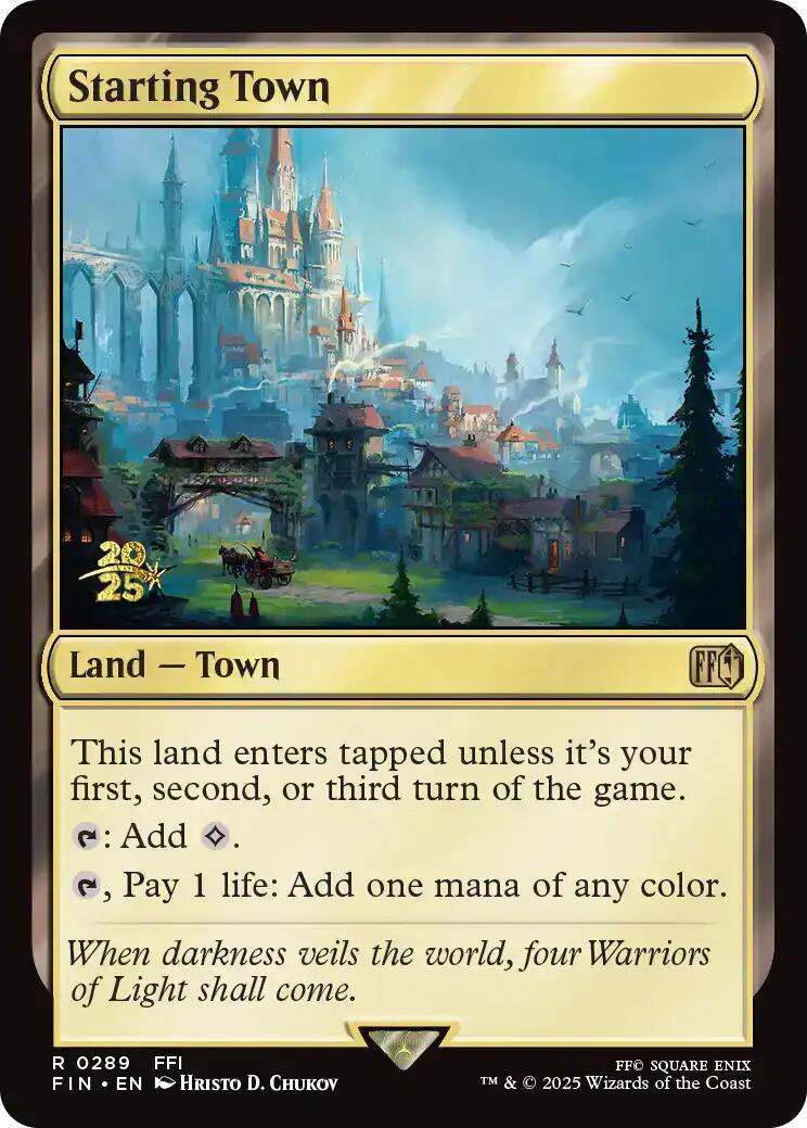 Starting Town [FINAL FANTASY Prerelease Promo] | Lots Moore NSW