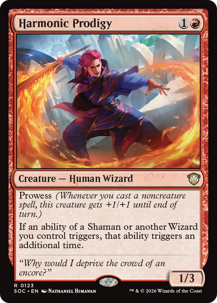 Harmonic Prodigy [Secrets of Strixhaven Commander] | Lots Moore NSW