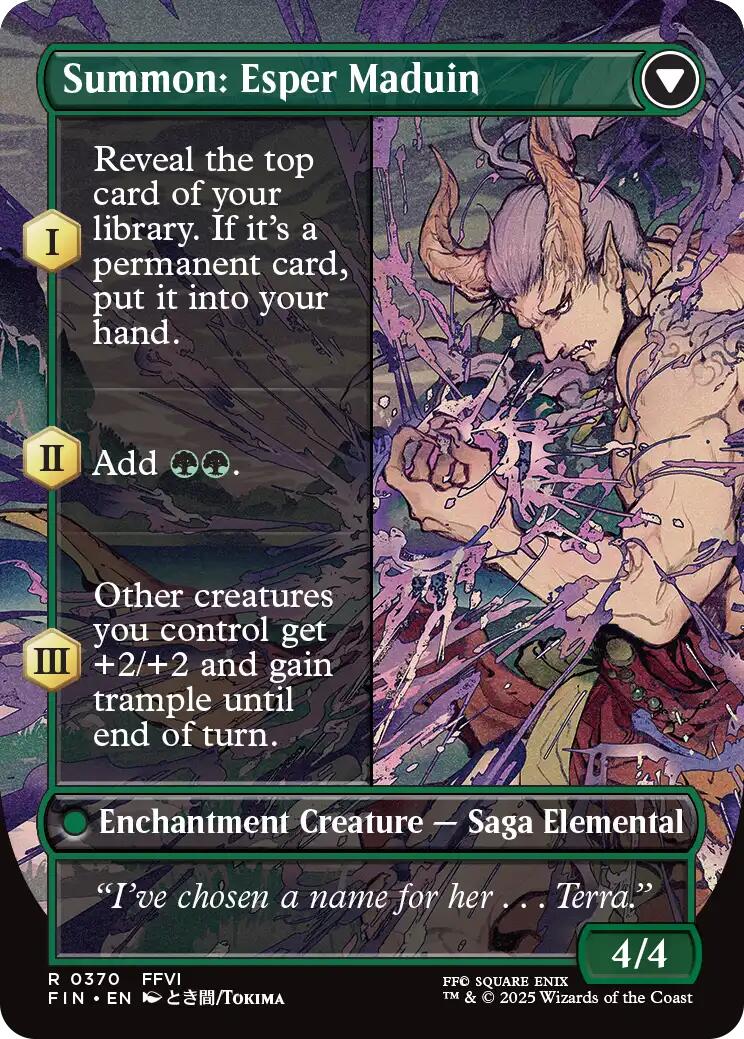 Esper Origins // Summon: Esper Maduin (Borderless) [FINAL FANTASY] | Lots Moore NSW