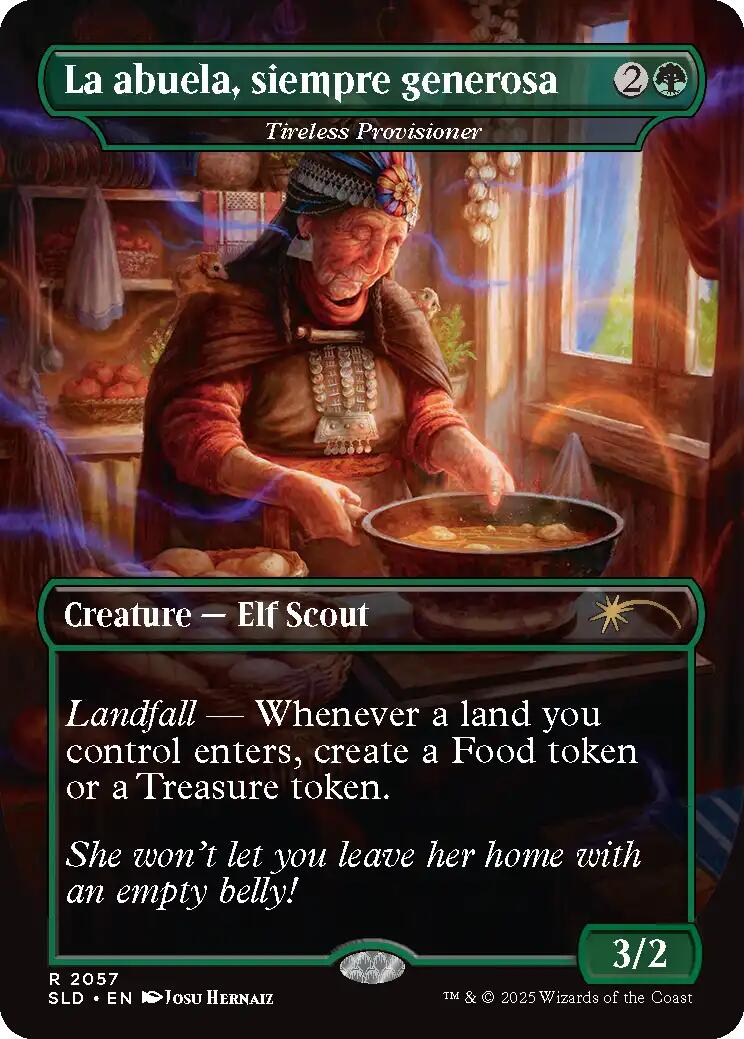 La abuela, siempre generosa - Tireless Provisioner [Secret Lair Drop Series] | Lots Moore NSW