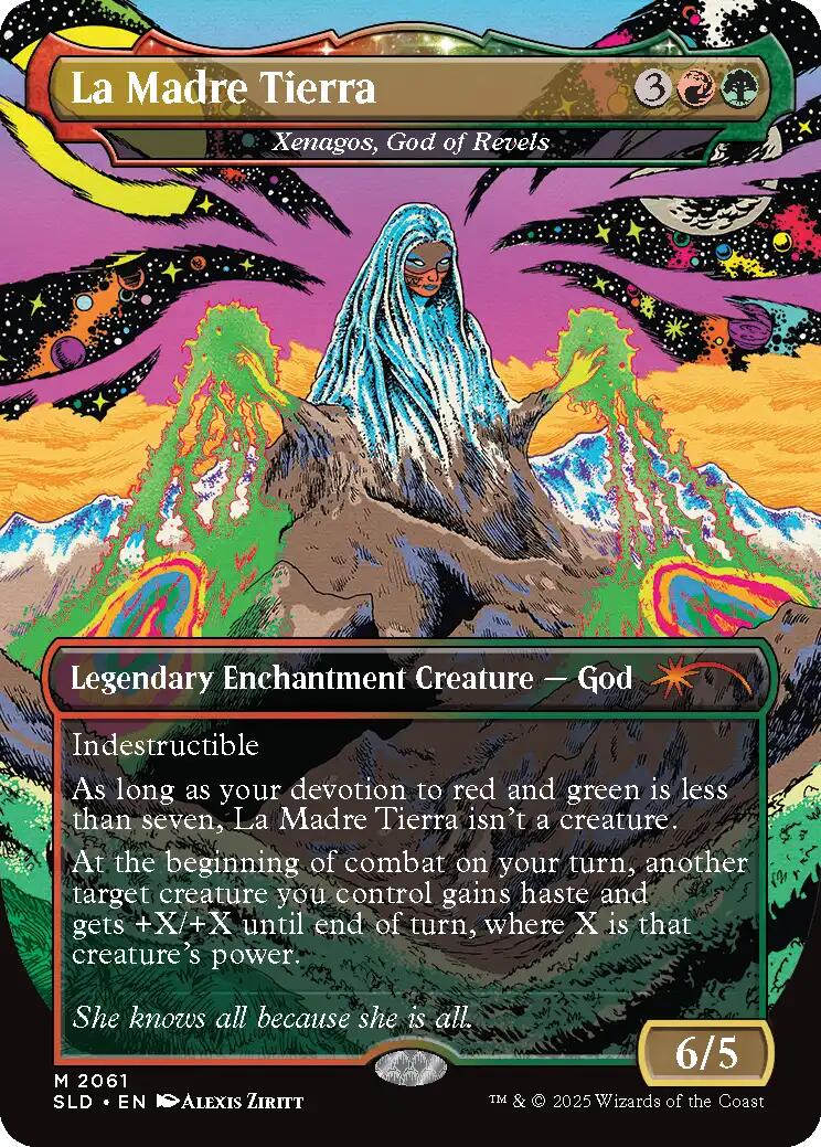 La Madre Tierra - Xenagos, God of Revels [Secret Lair Drop Series] | Lots Moore NSW