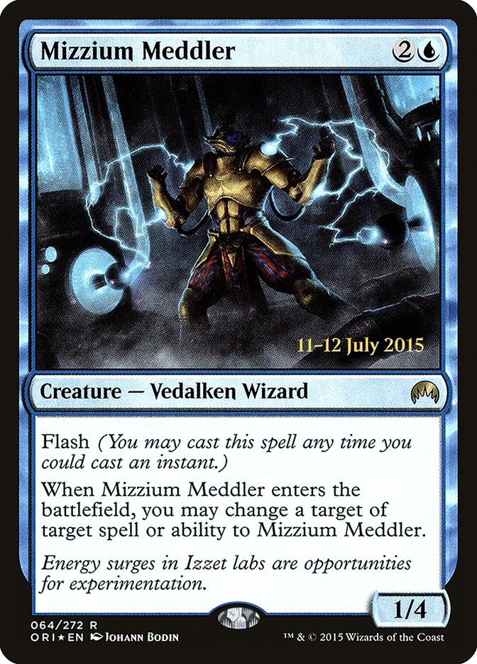 Mizzium Meddler [Magic Origins Prerelease Promos] | Lots Moore NSW